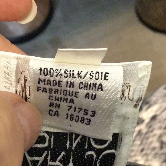 Mary Jo Bruno Neiman Marcus Pants Black Silk Loungewear Elastic Waist Size 12P - Picture 6 of 12